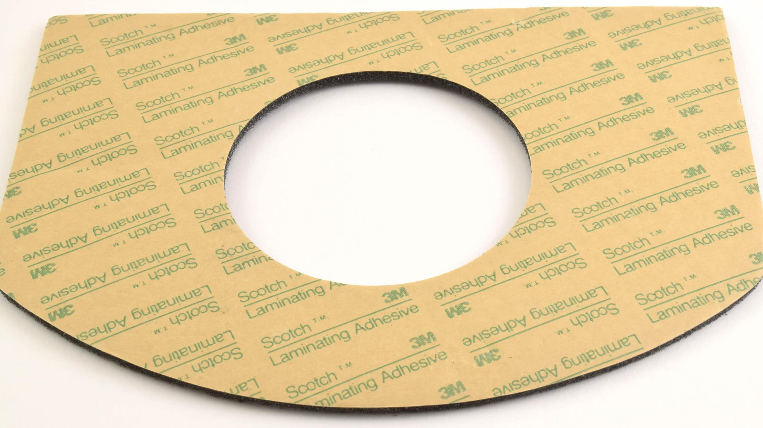 3M pressure-sensitive adhesive laminated to foam, custom manufactured and die cut by American Flexible Products.